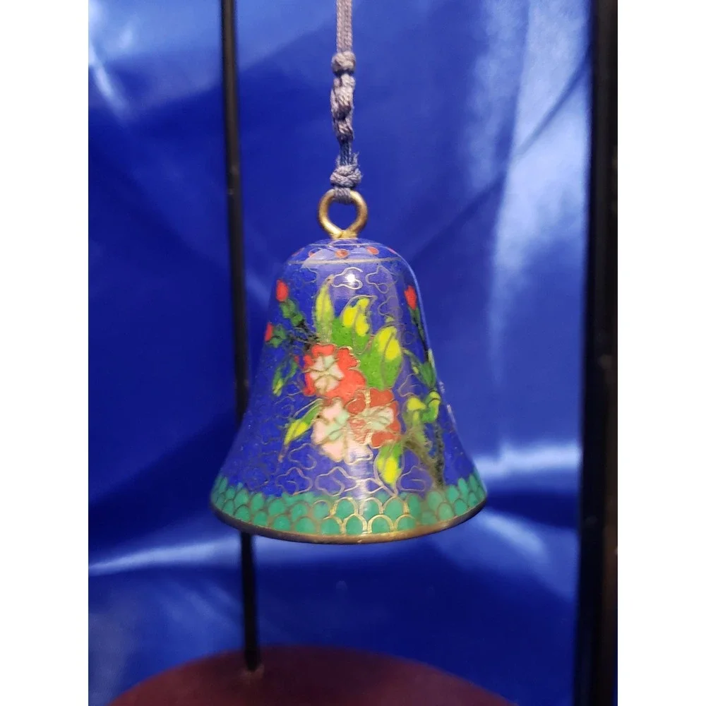 Vintage Cloisonne Hanging Bell